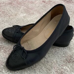 Chanel Captoe Ballet Flats Size 37